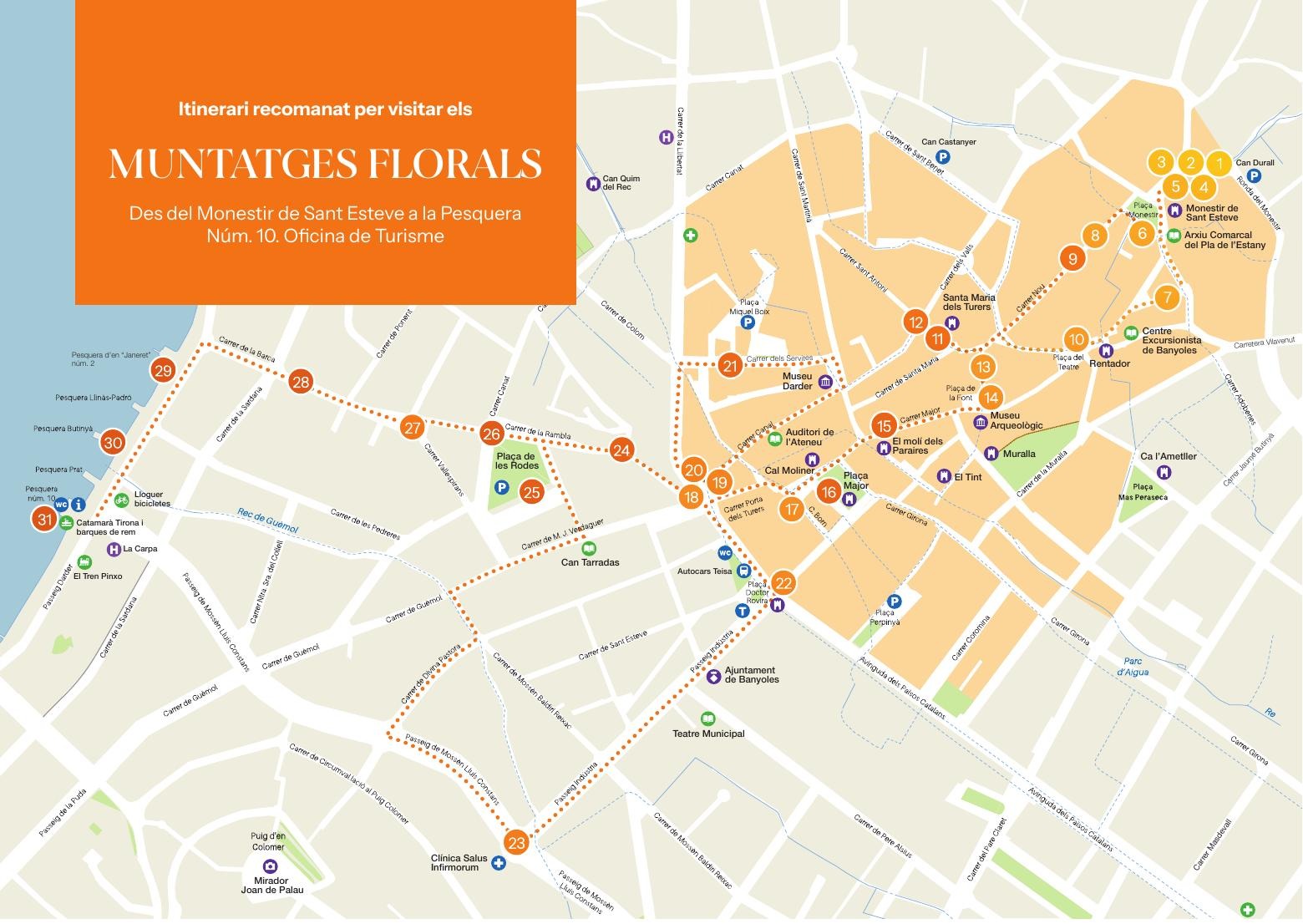 Mapa oficial dels espais d’È Bo, È Flor, È Mel 2026